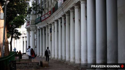 NSUI president Vinod Jakhar sought the court's intervention and an independent probe into allegations of assault by alleged “anti-social elements” on October 10 at Connaught Place and near Jantar Mantar. (Express Photo by Praveen Khanna)