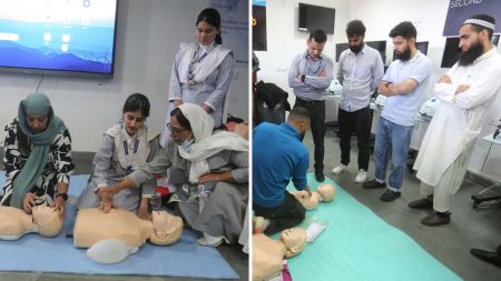 If someone suddenly collapses, is unresponsive and is not breathing normally — or is only gasping — treat it as an emergency. (Special Arrangement Photos)