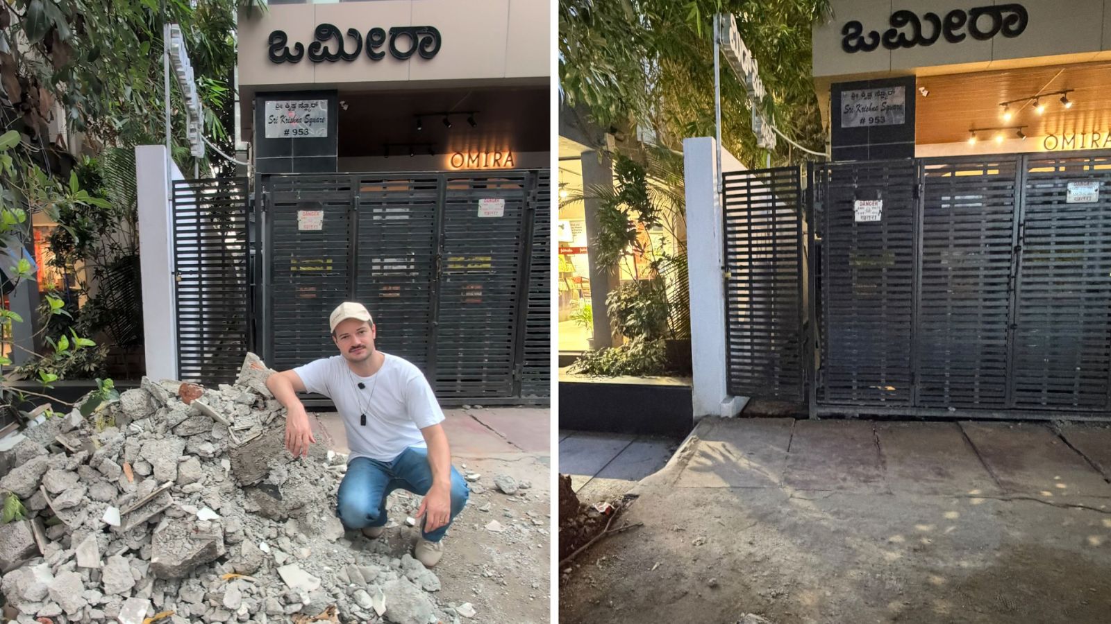 Canadian vlogger’s post prompts footpath repair in Bengaluru’s Indiranagar – national Canadian vlogger’s post prompts footpath repair in Bengaluru’s Indiranagar – national