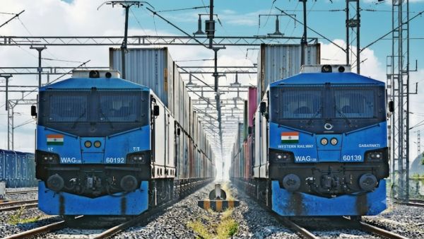 The Dankuni-Surat DFC is proposed to improve links between industrial centres, raw-material sources and markets. (Image: DFCCIL/Enhanced using AI)