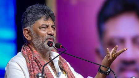 Karnataka Chief Minister DK Shivakumar (PTI Photo)