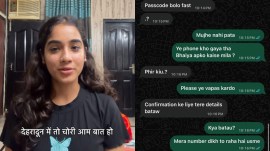 Dehradun iPhone theft
