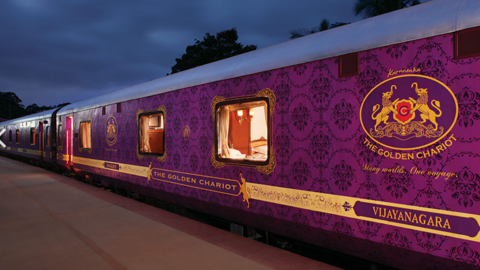 Karnataka’s Golden Chariot luxury train from Oct 24: routes, fares, booking