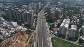 Ahmedabad Municipal Corporation, Railway Overbridge project at Makarba, Makarba, Makarba Railway Overbridge, Makarba Railway Overbridge project, Ahmedabad news, Gujarat news, Indian express, current affairs