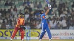 Harmanpreet Kaur slammed 41-ball 91 during 3rd IND-W vs ZIM-W match. (CREIMAS FOR BCCI)