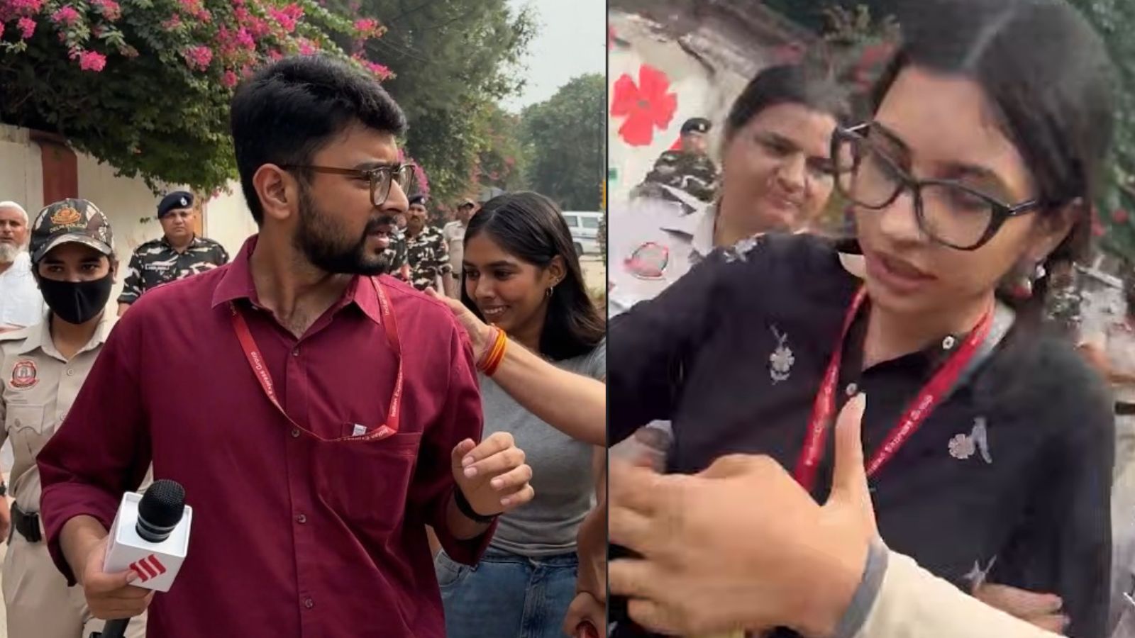 'Showed press cards, yet picked up': 3 Express journalists briefly detained
