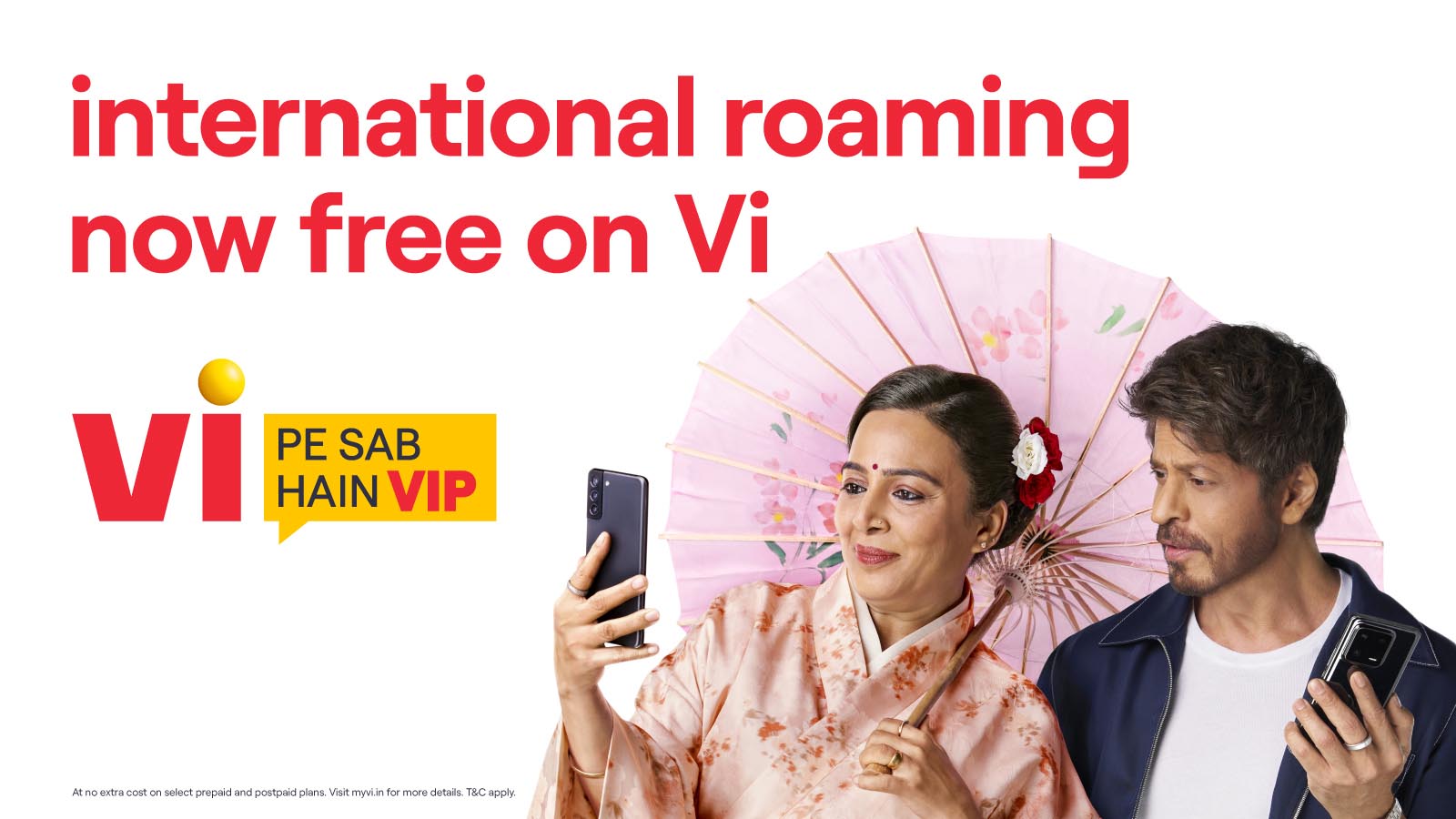 Spending your international trip chasing Wifi and not experiences? No more – Vi makes international roaming free for all!