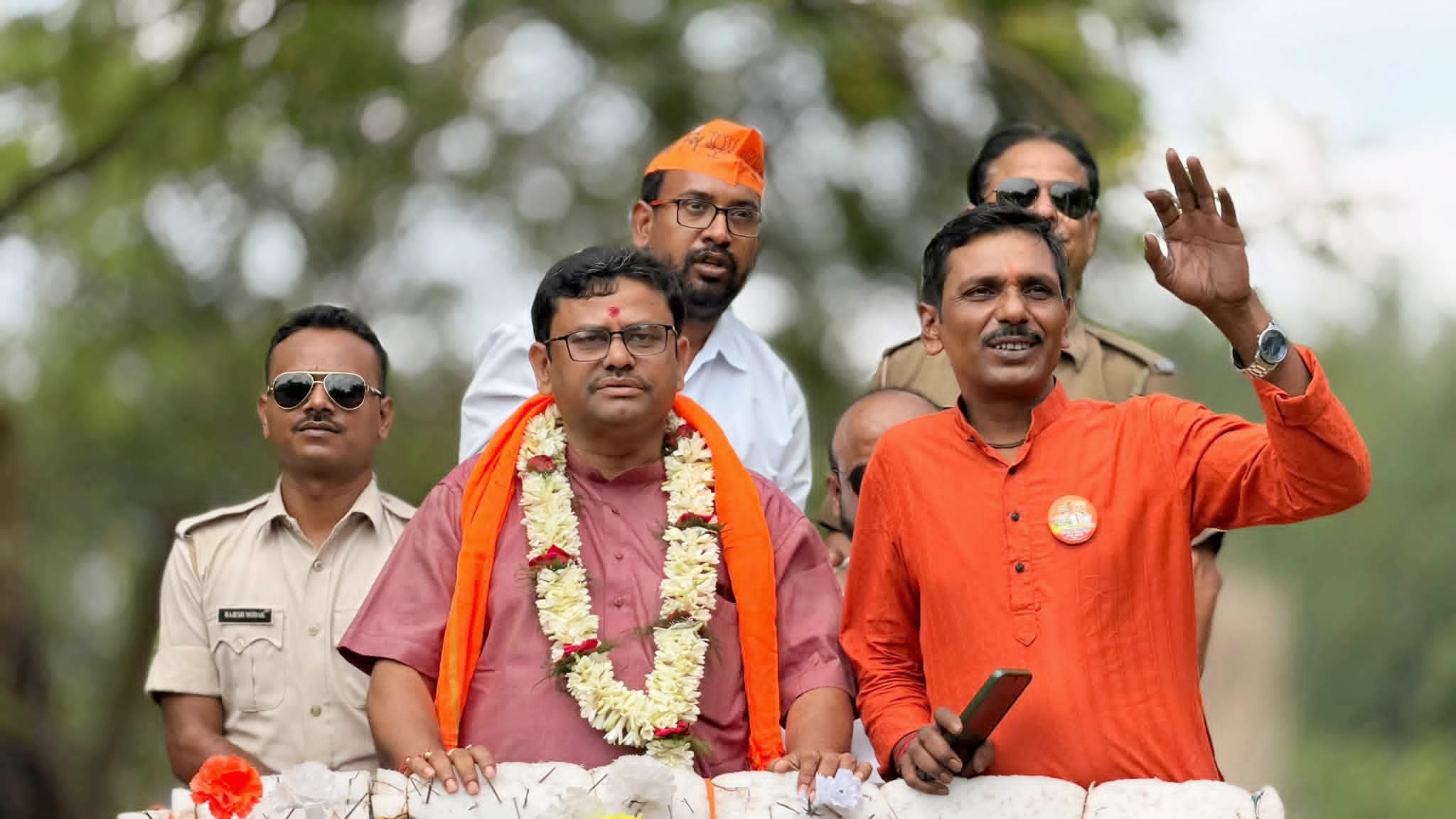 BJP Bengal president Samik Bhattacharya, Samik Bhattacharya, BJP shifts tack to development in Bengal bypoll, Bengal bypoll, Rejinagar, Suvendu Adhikari, Kolkata news, WEst Bengal news, Indian express, current affairs