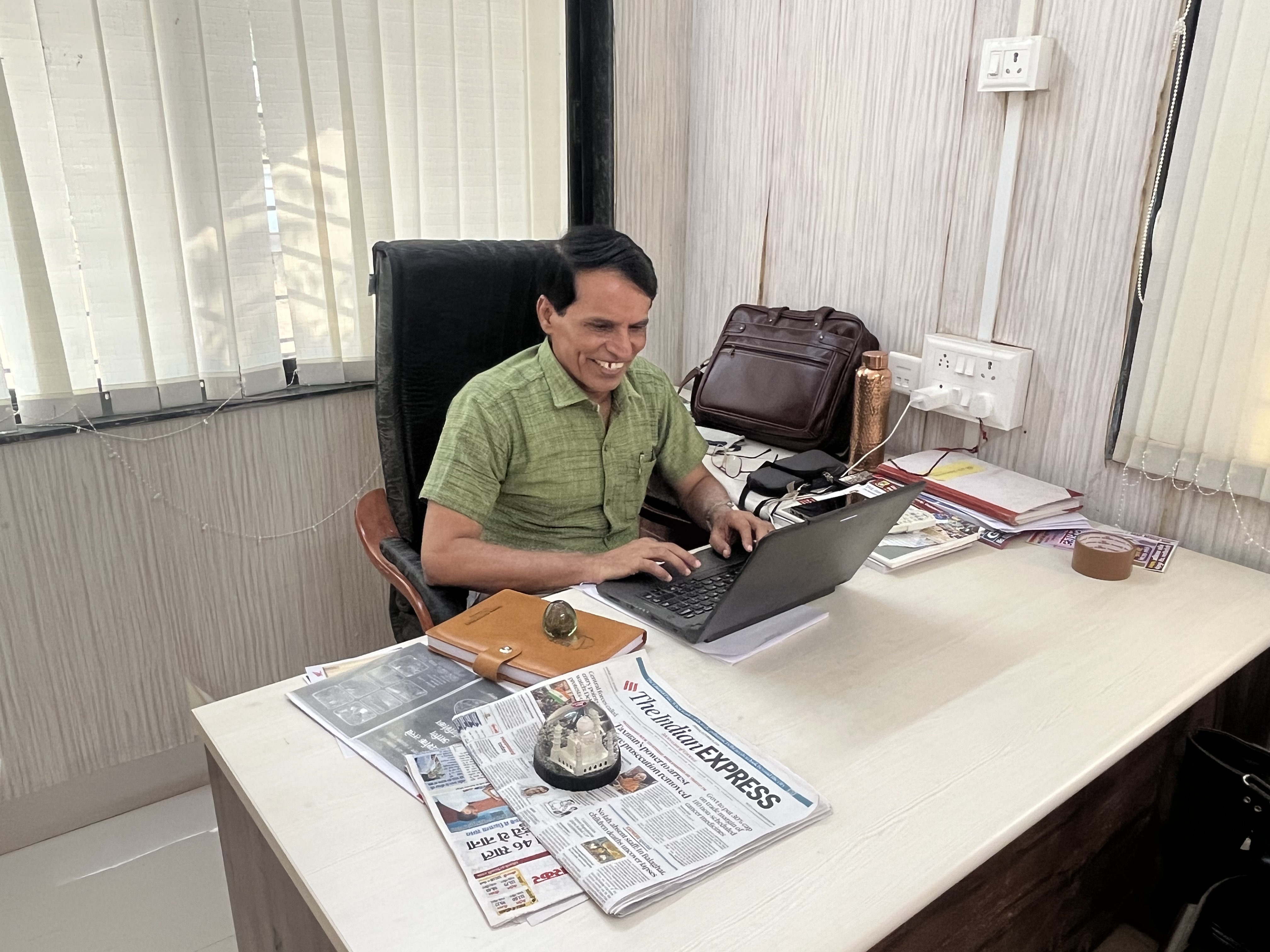 Portrait of an ex-Maoist, Gondwana University, Mallojula Venugopal, Portrait of an ex-Maoist as a university official, Venugopal – a.k.a Sonu or Bhupathi, Mumbai news, Maharashtra news, Indian express, current affairs