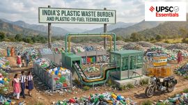 India, plastic waste, plastic-to-fuel technologies
