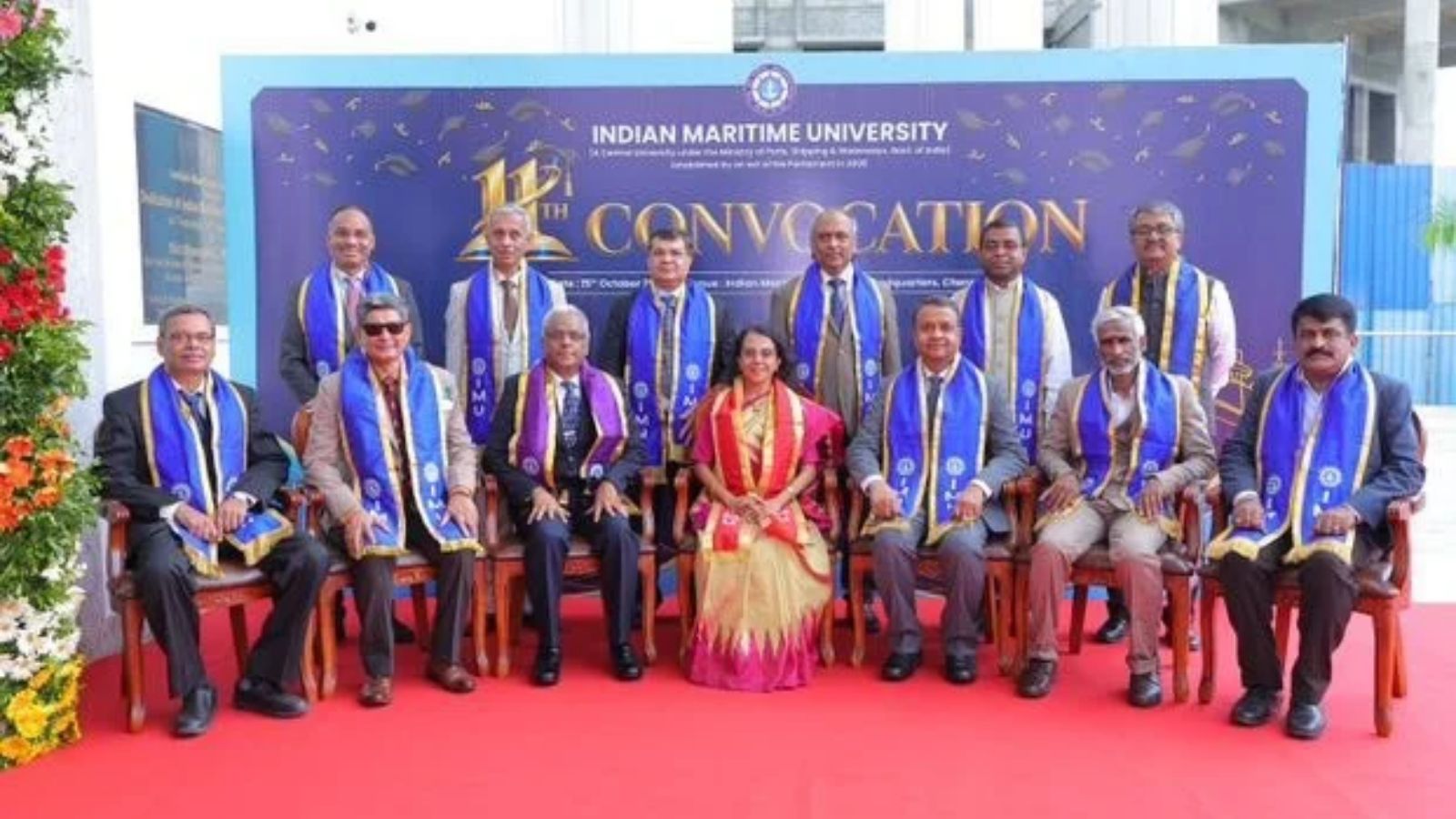 Indian Maritime University awards degrees to 1,993 students at 11th convocation