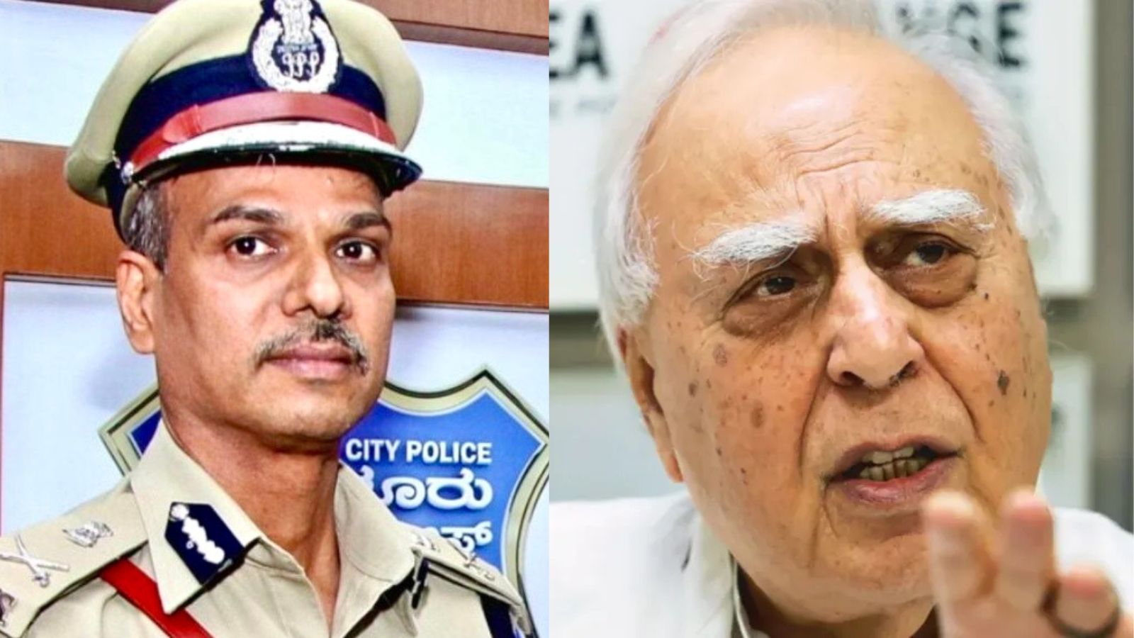 Karnataka IPS officer seeks correction of Supreme Court submissions by Kapil Sibal