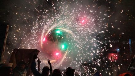 Kavathe Ekand Dussehra fireworks