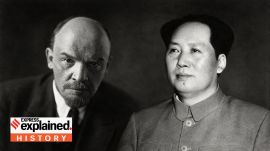 Mao and Lenin, chinese russian revolutions