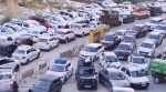Manali traffic jam long weekend