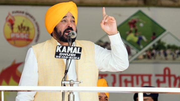 Punjab Chief Minister Bhagwant Mann (ANI Photo)