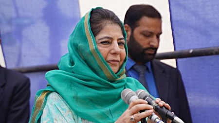 Accession Day, Mehbooba Mufti calls for discussion on Kashmir, Srinagar, Mehbooba Mufti, Peoples Democratic Party (PDP), United Nations, Public Safety Act (PSA), Indian express news, current affairs