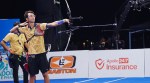 Turkish archer Mete Gazoz in action during Archery Premier League. (APL)