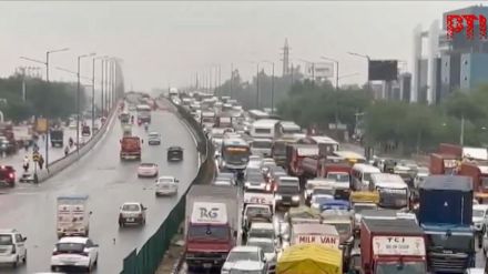 Traffic on NH-48 restored, Traffic on NH-48 restored after protest, Traffic on NH-48 restored after protest at Kognoli toll plaza, Traffic on NH-48 restored after protest at Kognoli toll plaza withdrawn, Pune news, Pune, Maharashtra news, Indian express, current affairs