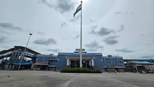 Redeveloped Namakkal railway station (Image: Southern Railway)