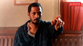 Film star Nana Patekar in film WAJOOD. Express archive photo