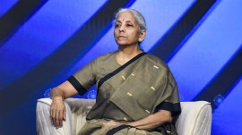 Nirmala Sitharaman said that the predominant feature of the trade relations between India and the US is that the trade balance is in India’s favour. (PTI Photo)
