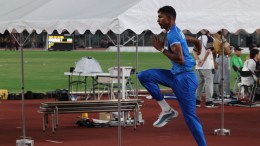 Nishad Kumar became only the third Indian to win two gold medals in a single edition of the Asian Para Games. (SAI Media)