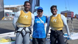 India Skiff Sailing Asian Games