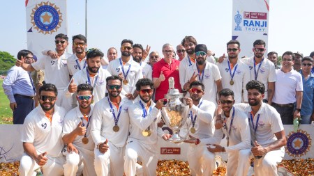 Defending champions J&K will begin their Ranji Trophy 2026-27 campaign against Madhya Pradesh in Srinagar. (PTI Photo)