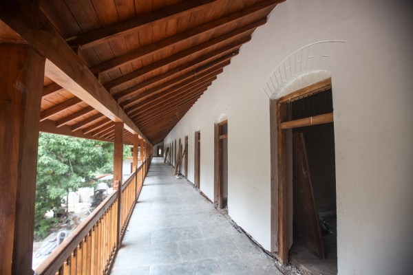 A good part of that pathway is already complete. It is lined with baobabs from Madagascar, black neem from Thailand and exotic flora such as Mayan spinach from Mexico and bird-of-paradise.