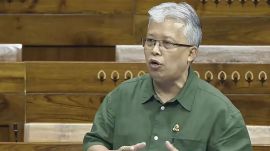 Akoijam, an MP from Inner Manipur, was a professor at Jawaharlal Nehru University’s Centre for the Studies of Social Systems. (File Photo)