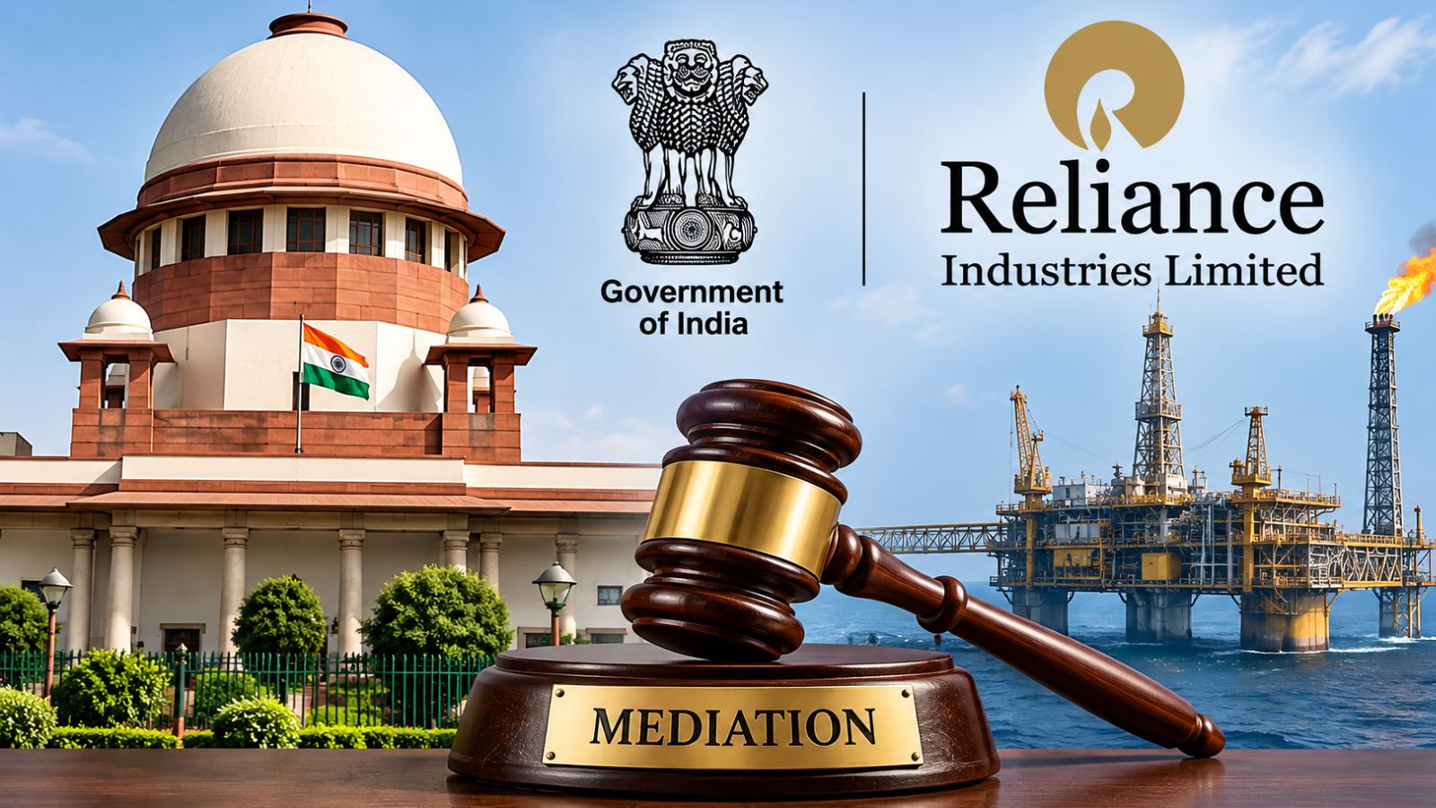 indianexpress.com - Express News Service - RIL vs Centre: SC refers Krishna-Godavari basin gas dispute to mediation