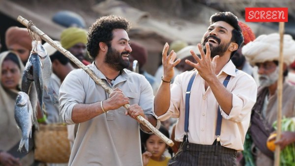 Jr NTR and Ram Charan from RRR
