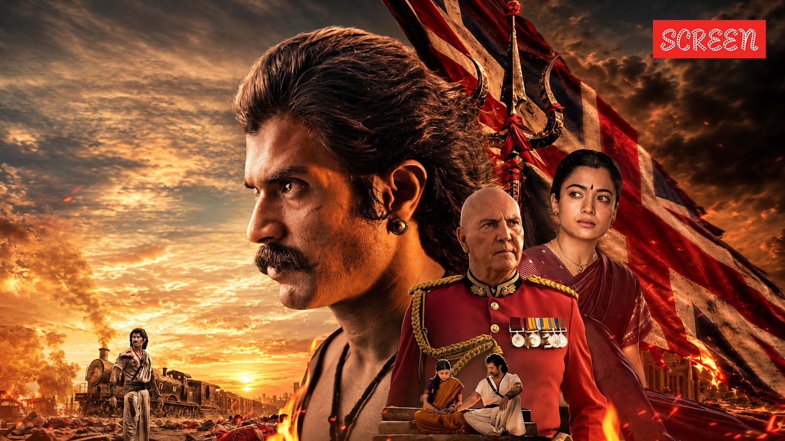 Ranabaali trailer: Vijay Deverakonda, Rashmika take on British Empire amid Madras famine