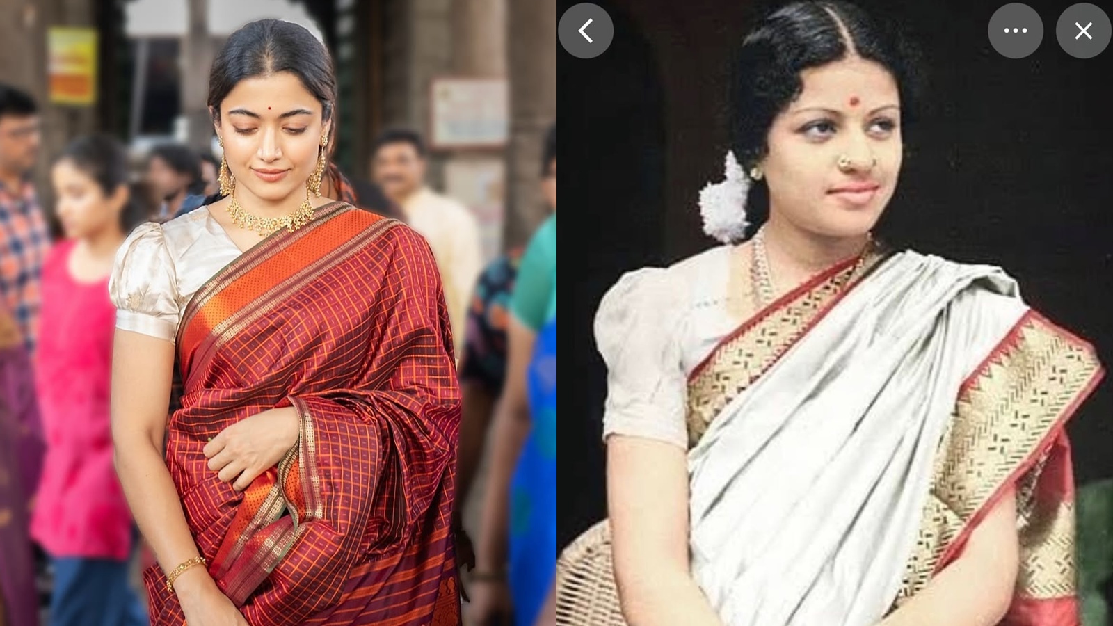 Rashmika Mandanna pays tribute to M S Subbulkakshmi
