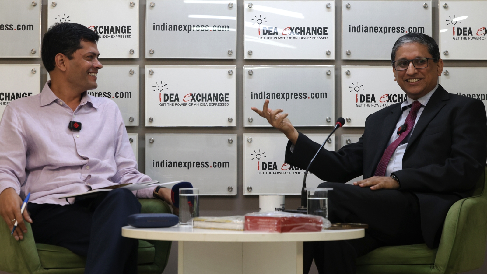 M Riaz Hamidullah at Idea exchange