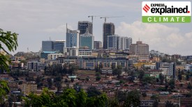 A view of the Kigali, Rwanda, where the agreement was signed (AP Photo)