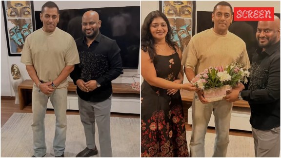 Salman Khan recently hosted BJYM's PM Sai Prasad and his wife Rukmini Chowdary for dinner.