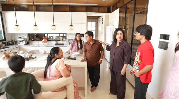 Open Kitchen inside Sourav's house