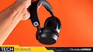 Sennheiser Momentum 5 Review: The Sennheiser Momentum 5 combines a more compact carrying case with the signature sound and comfort of the Momentum series. (Image: Nandagopal Rajan/The Indian Express)