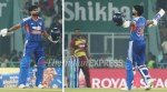 Shreyas Iyer couldn't have timed his maiden T20I ton better. (Express photo by Vishal Srivastav)