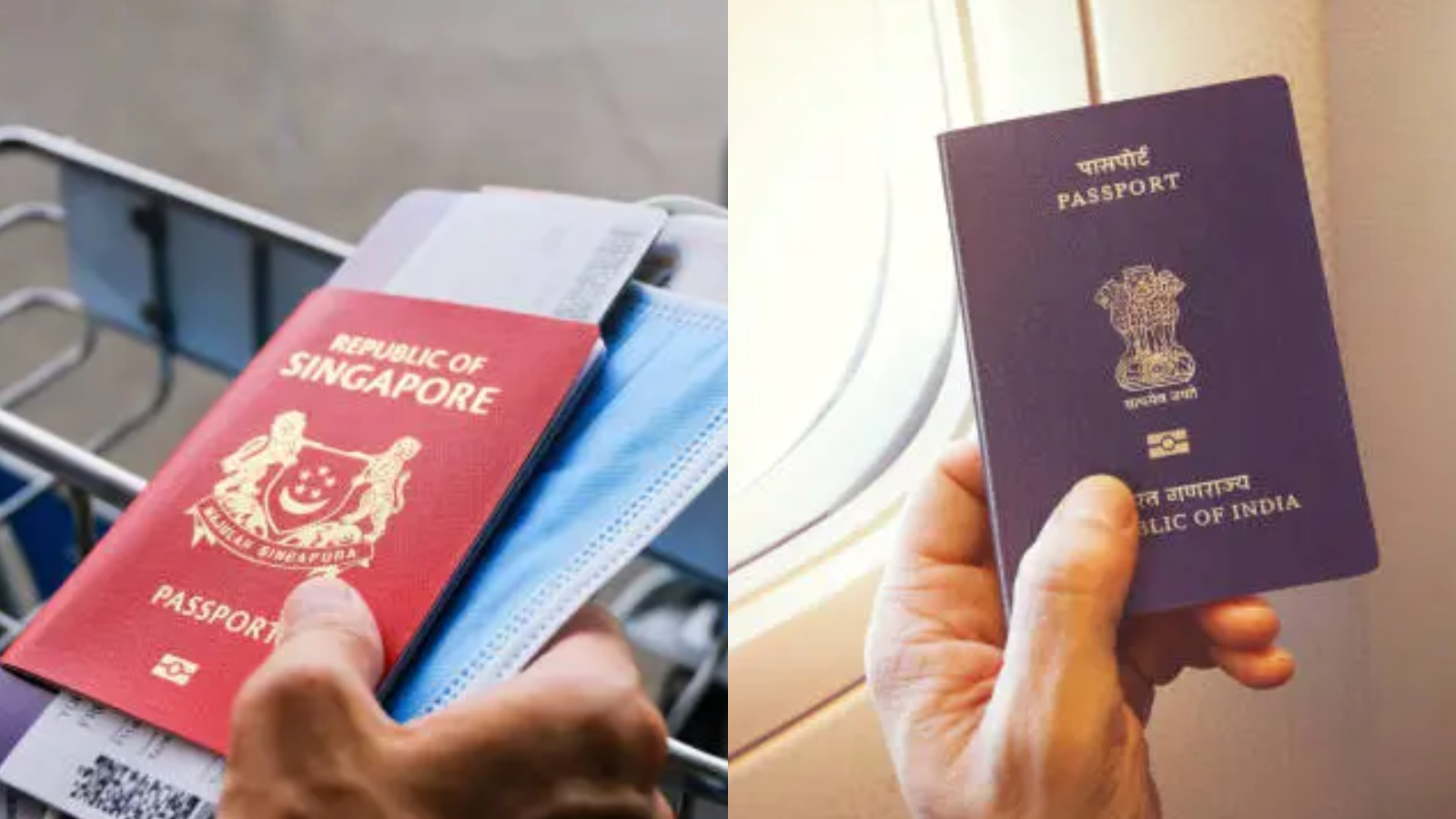 Top 10 most powerful passports in 2026: India climbs rankings, Singapore tops list
