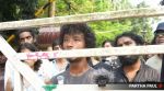 Students of SRFTI (Express Photo by Partha Paul)