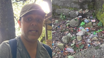 Sumeet Raghvan Tattapani hot springs littering