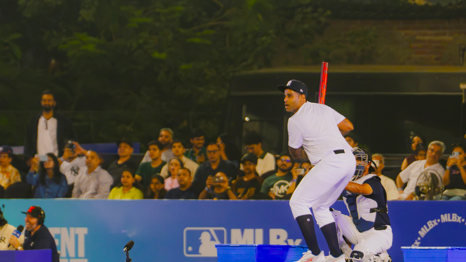 Watch: Suryakumar Yadav, Shardul Thakur playing baseball at MLBx Mumbai event