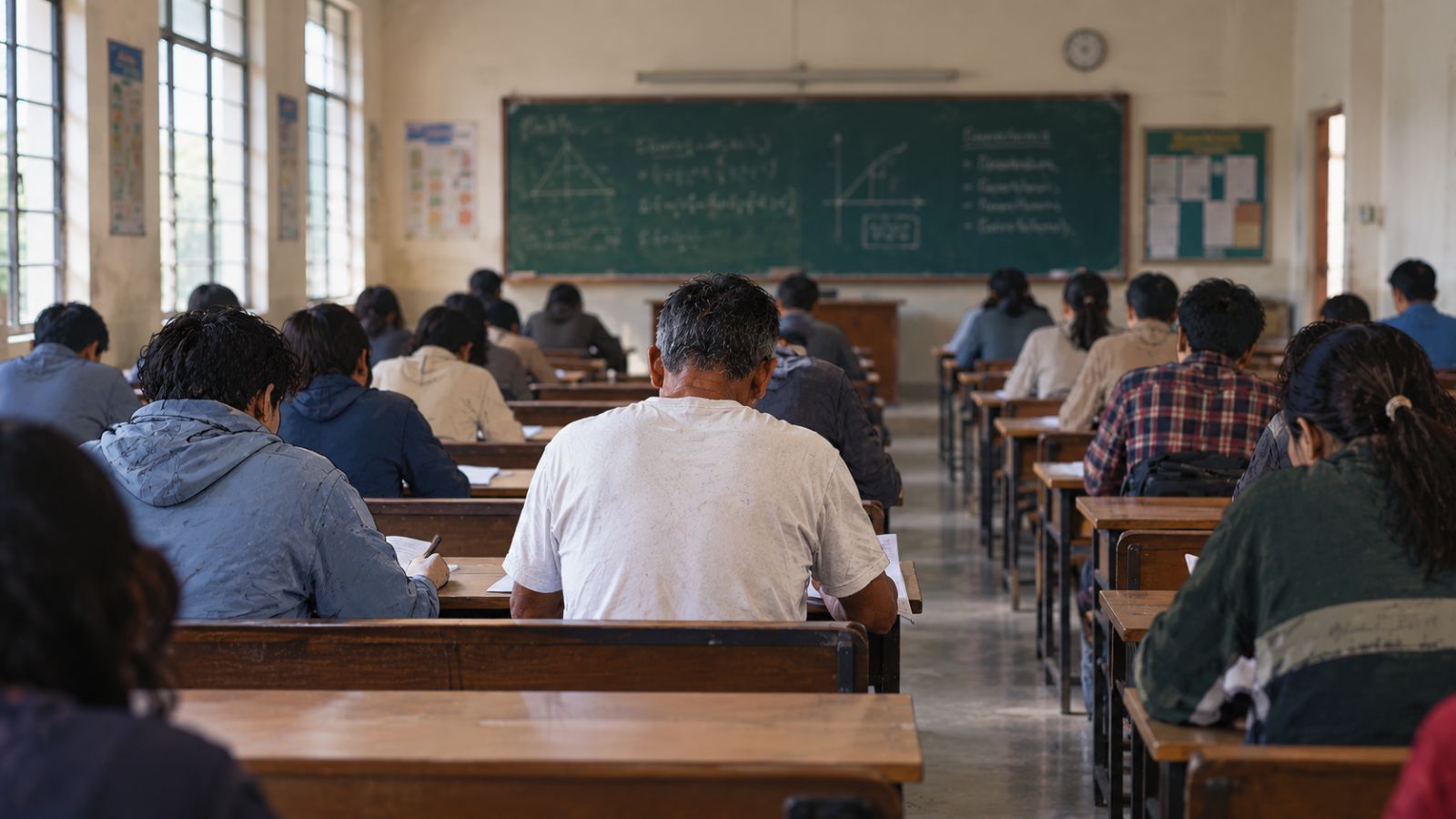 At 59, Meghalaya man prepares for Class 10 exams 37 years after dropping out – national At 59, Meghalaya man prepares for Class 10 exams 37 years after dropping out – national