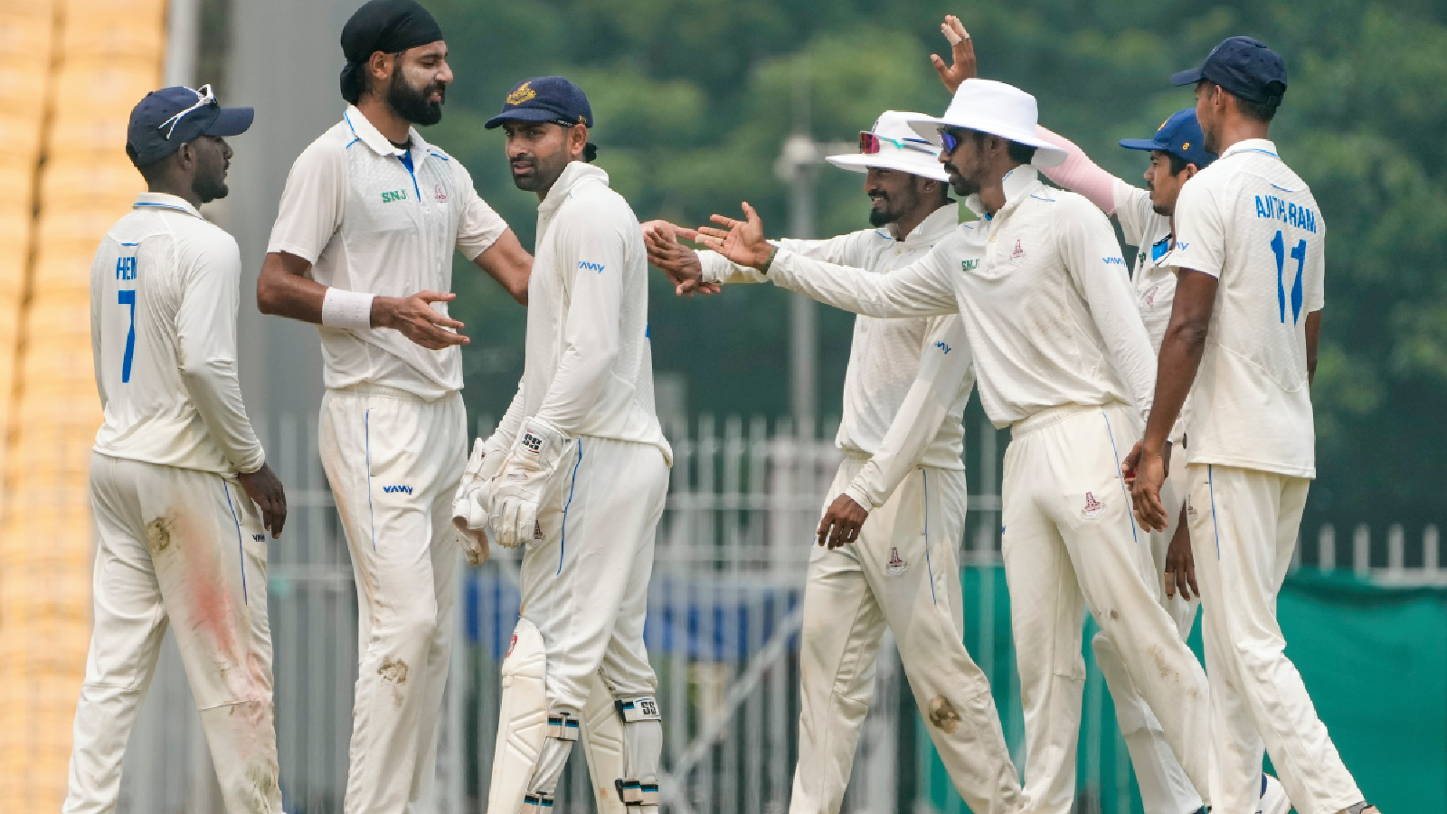 A green pitch, a dry surface: Chepauk changes its mind on day one
