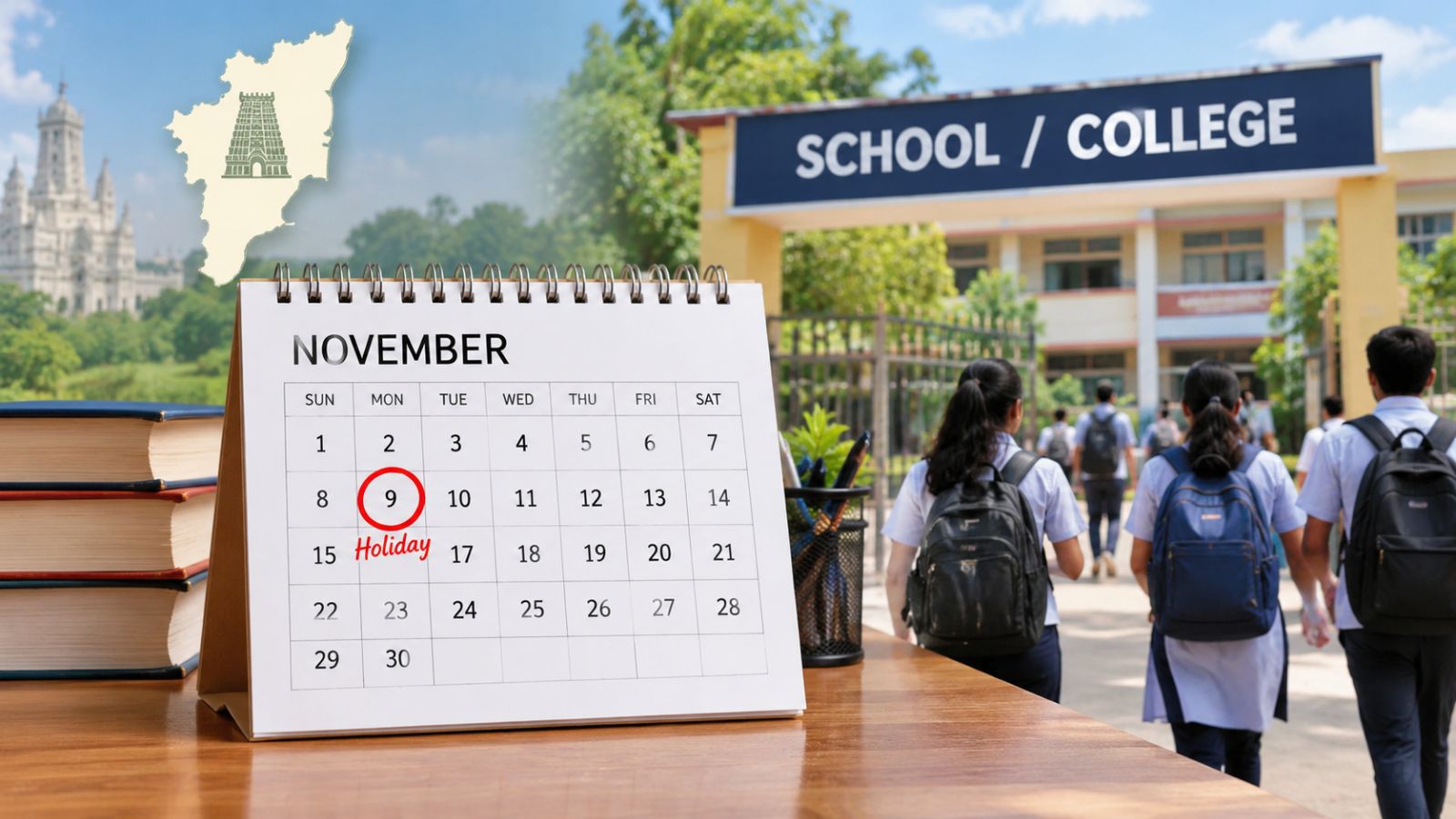 Tamil Nadu declares November 9 holiday for schools and colleges