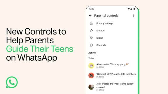 WhatsApp parental controls