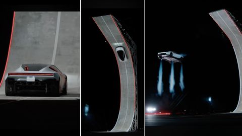 Tesla Roadster Flip